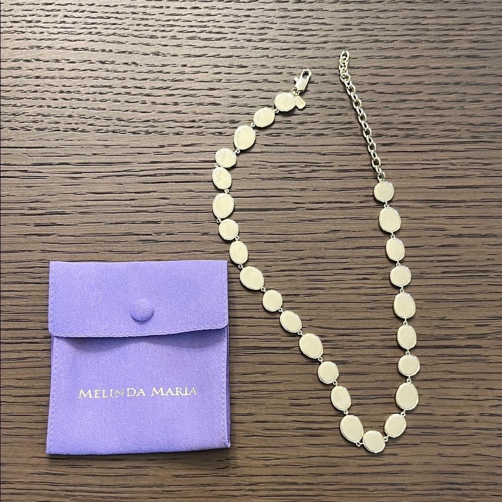Melinda Maria “She's A Natural" Infinity Necklace - Gold